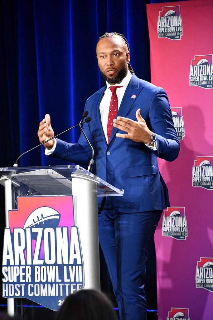 Former Cardinals wide receiver Larry Fitzgerald is named Executive Chair of  Arizona Super Bowl Host Committee